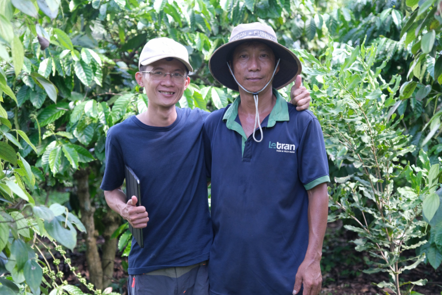 Vườn nhà chú Lương
