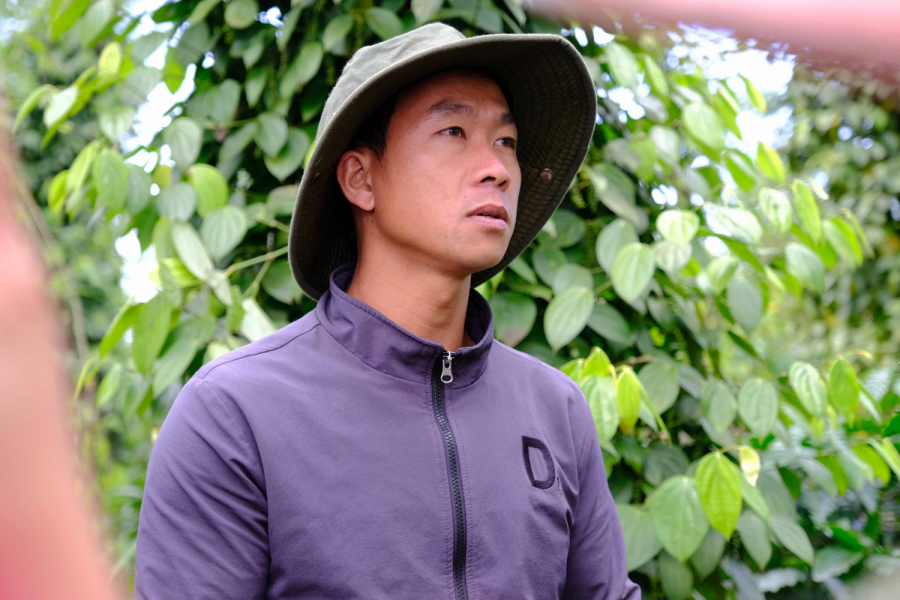 Vườn nhà Quang