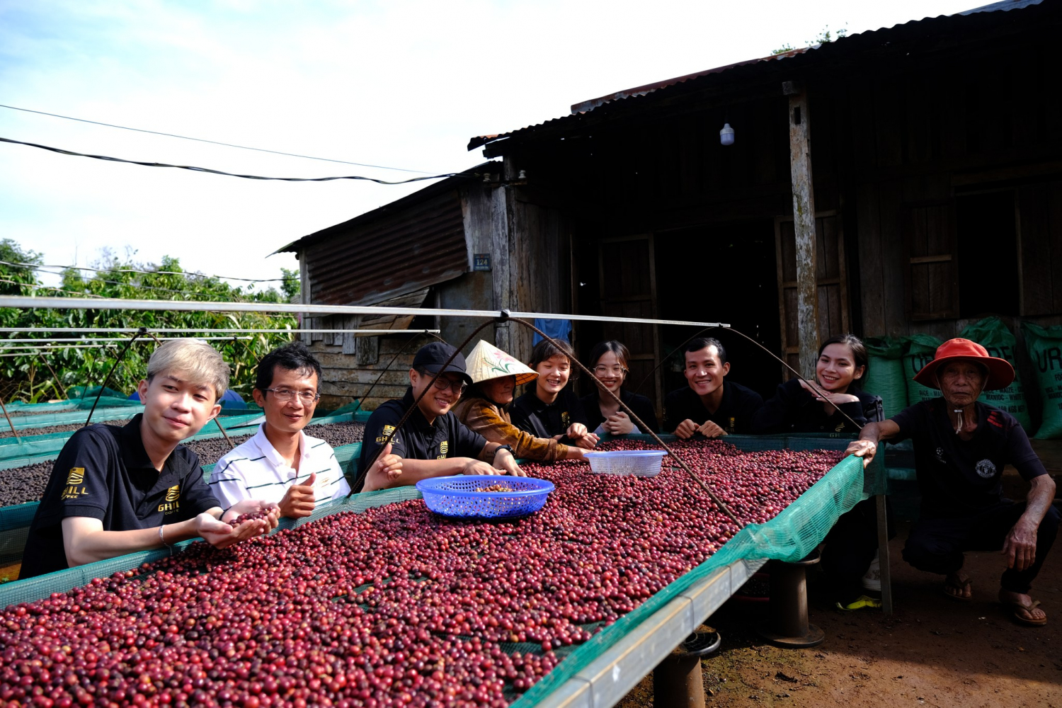 Vườn nhà chú Lương