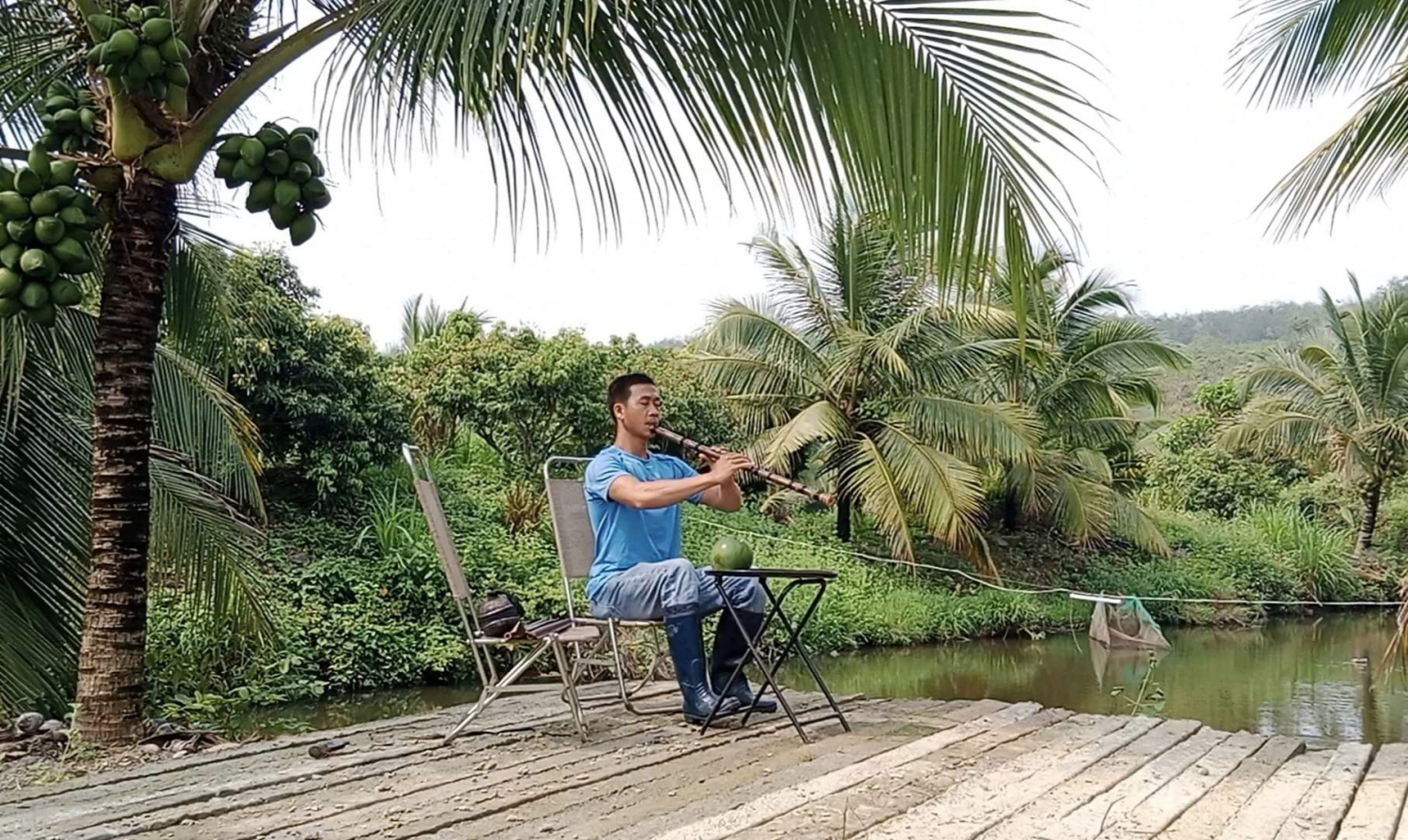 Vườn nhà Quang
